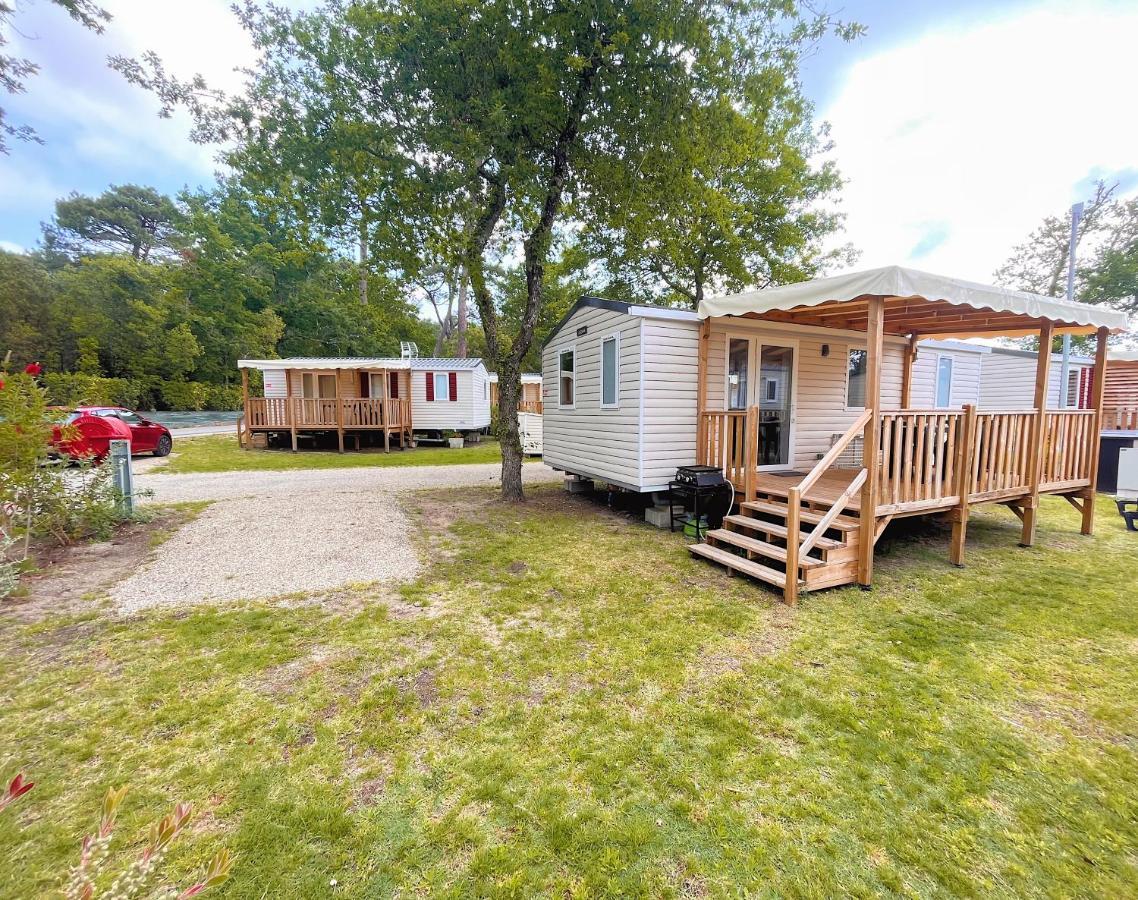 Mobil Home Camping 4 Etoiles Les Viviers 2 Chambres Lège-Cap-Ferret Εξωτερικό φωτογραφία